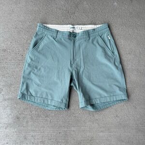 Wellen Hybrid Cruiser Shorts Mens Size 32 Blue Quick Dry Stretch Casual